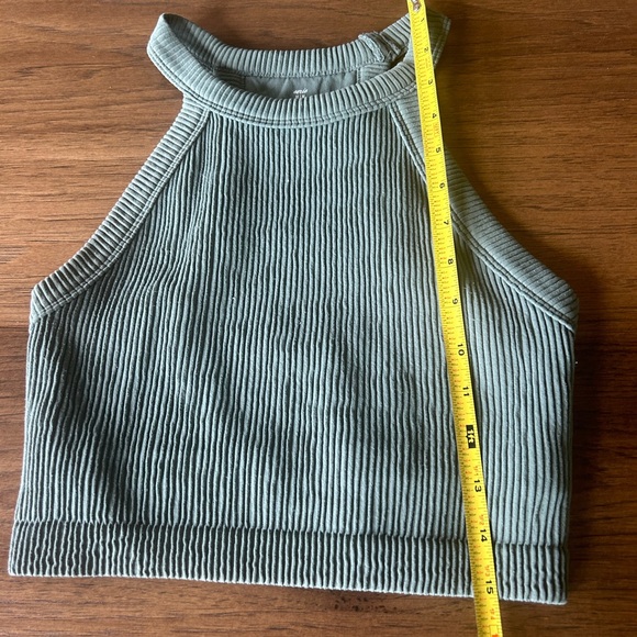 Aerie Superchill High Neck Bra Top Size Medium - Picture 8 of 9